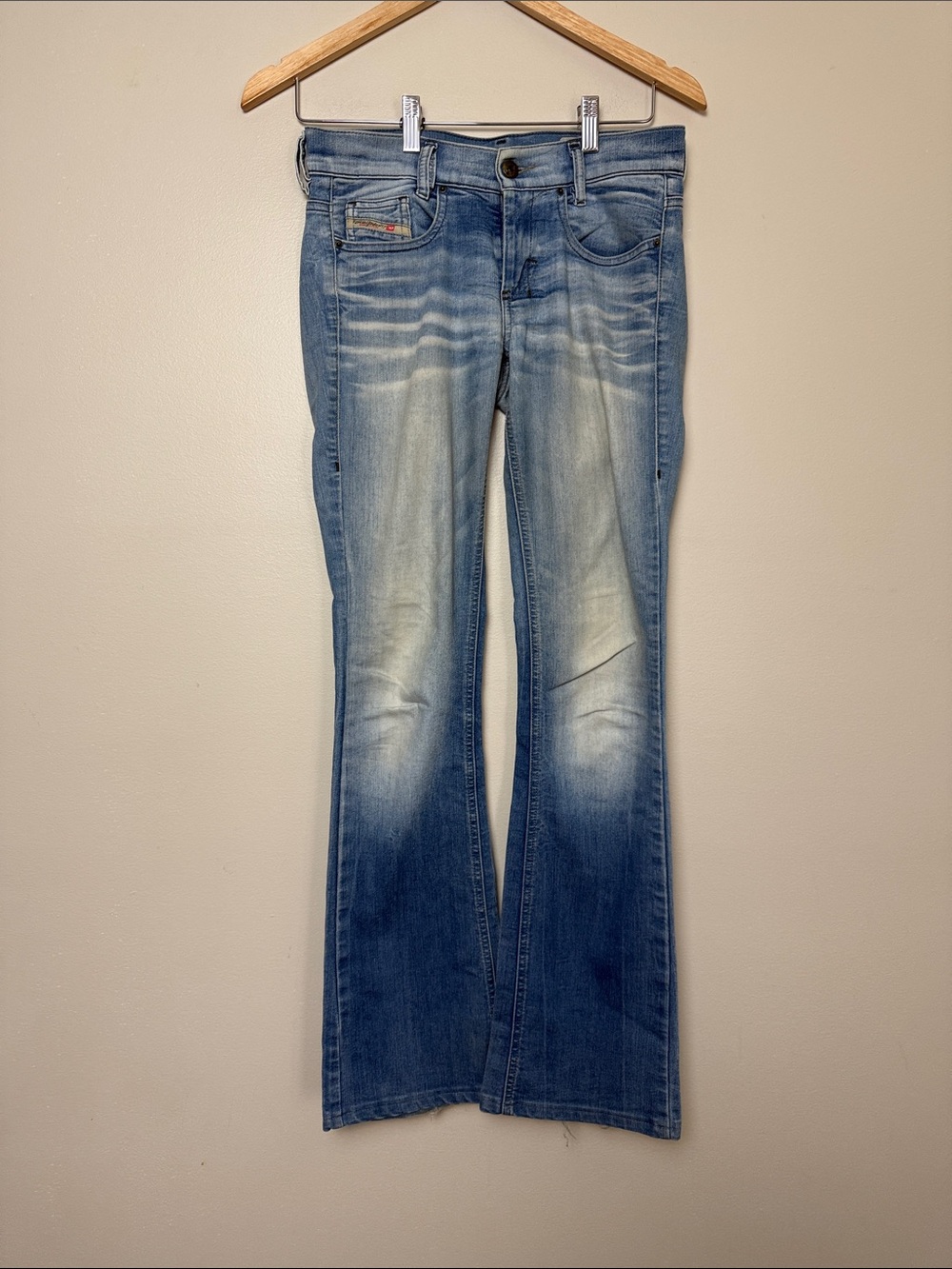 Y2k Diesel Lowboot Light Wash Women’s  Jeans -size 25